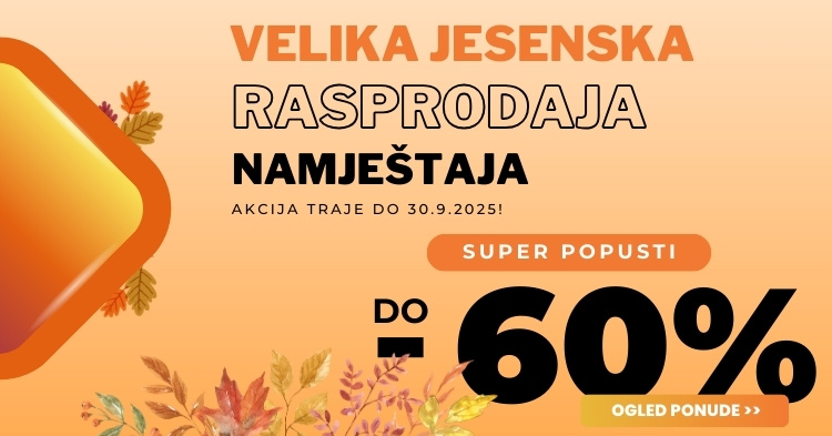 Jesenska rasprodaja do -60%