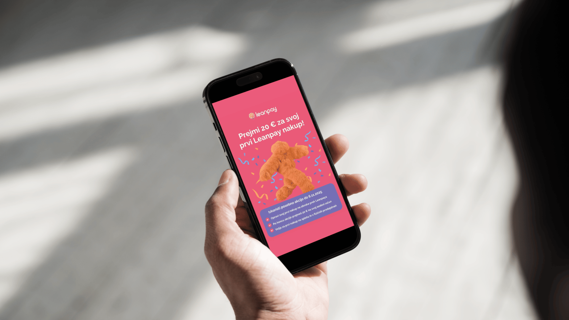 Leanpay nagrada 20 €