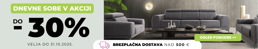 Dnevne sobe do -30%