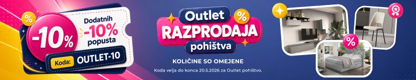 Outlet pohištva