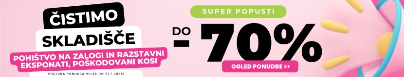 Do -70% - Čistimo skladišče