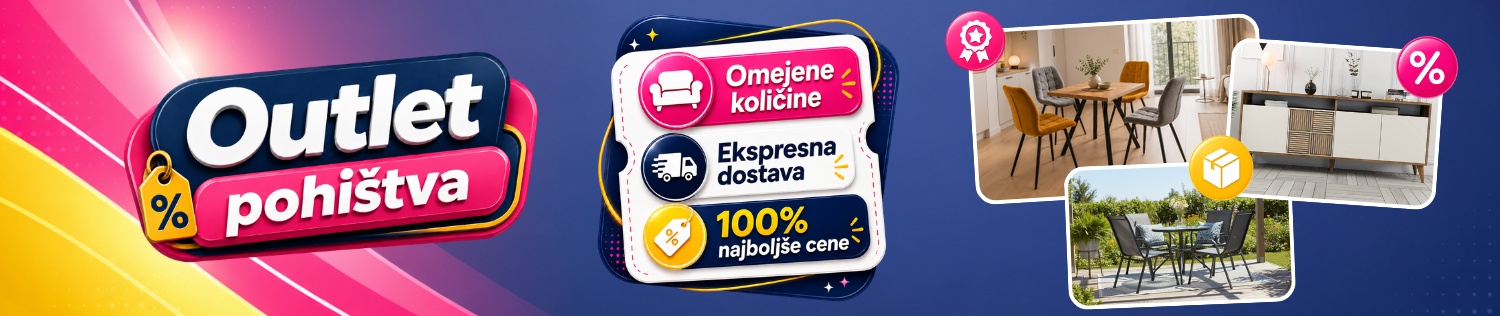 Outlet pohištva