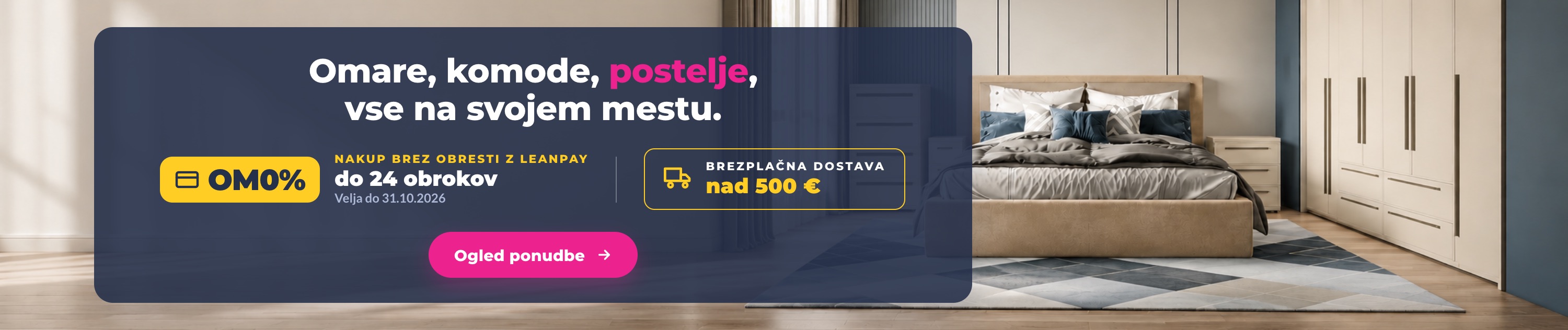 Spalnice do -50%