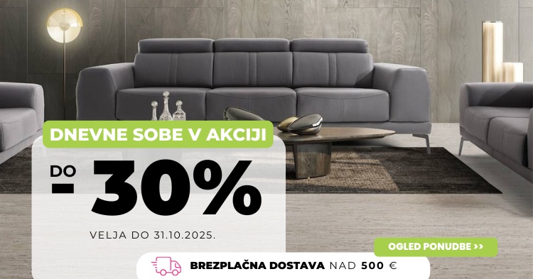 Dnevne sobe do -30%