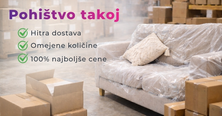Pohištvo takoj