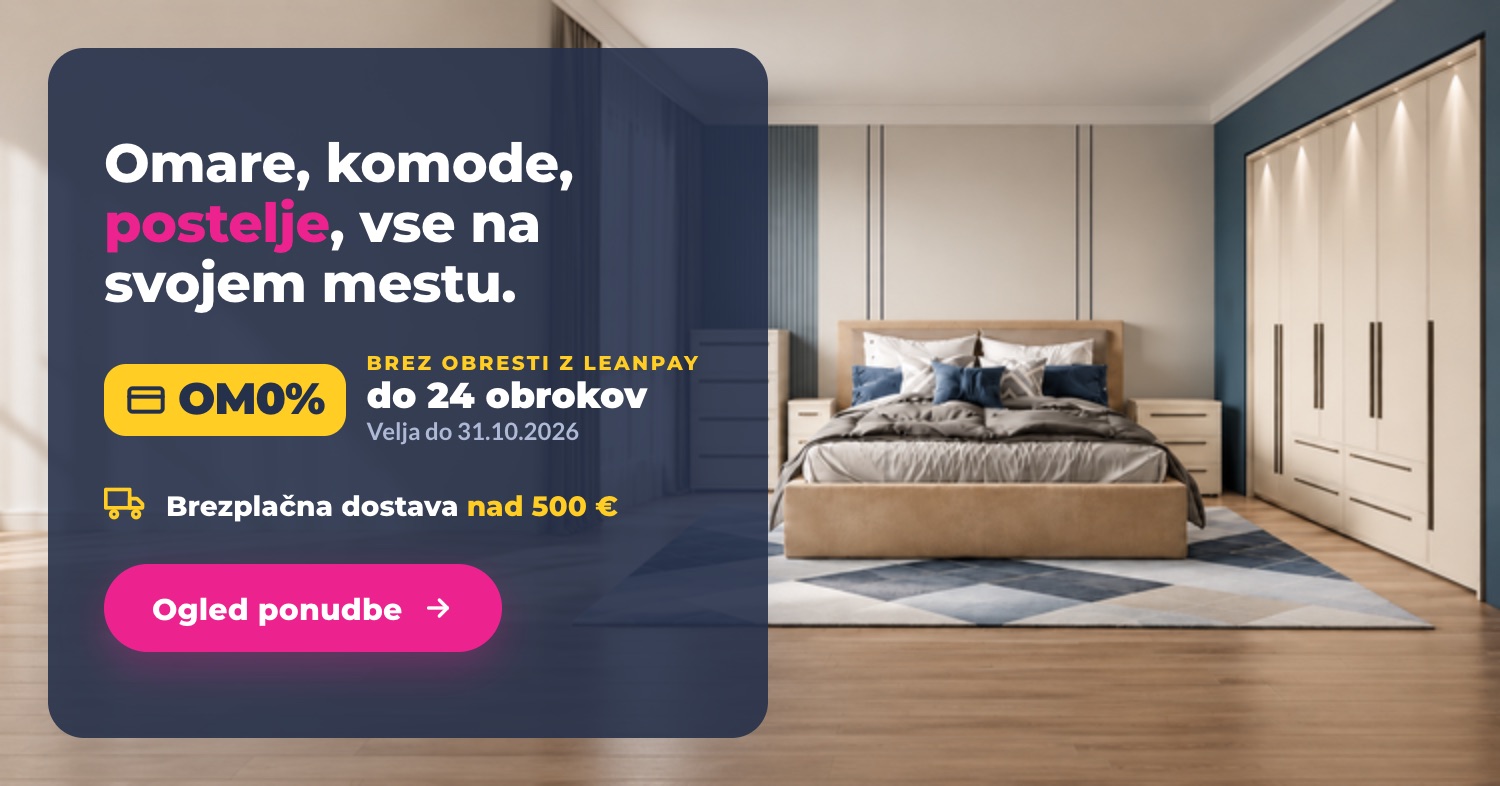 Spalnice do -50%