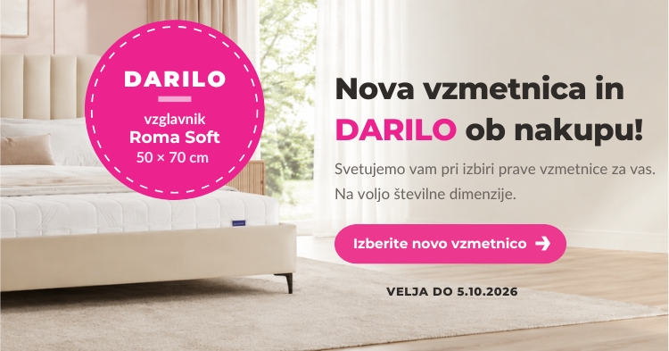 Vzmetnice + darilo