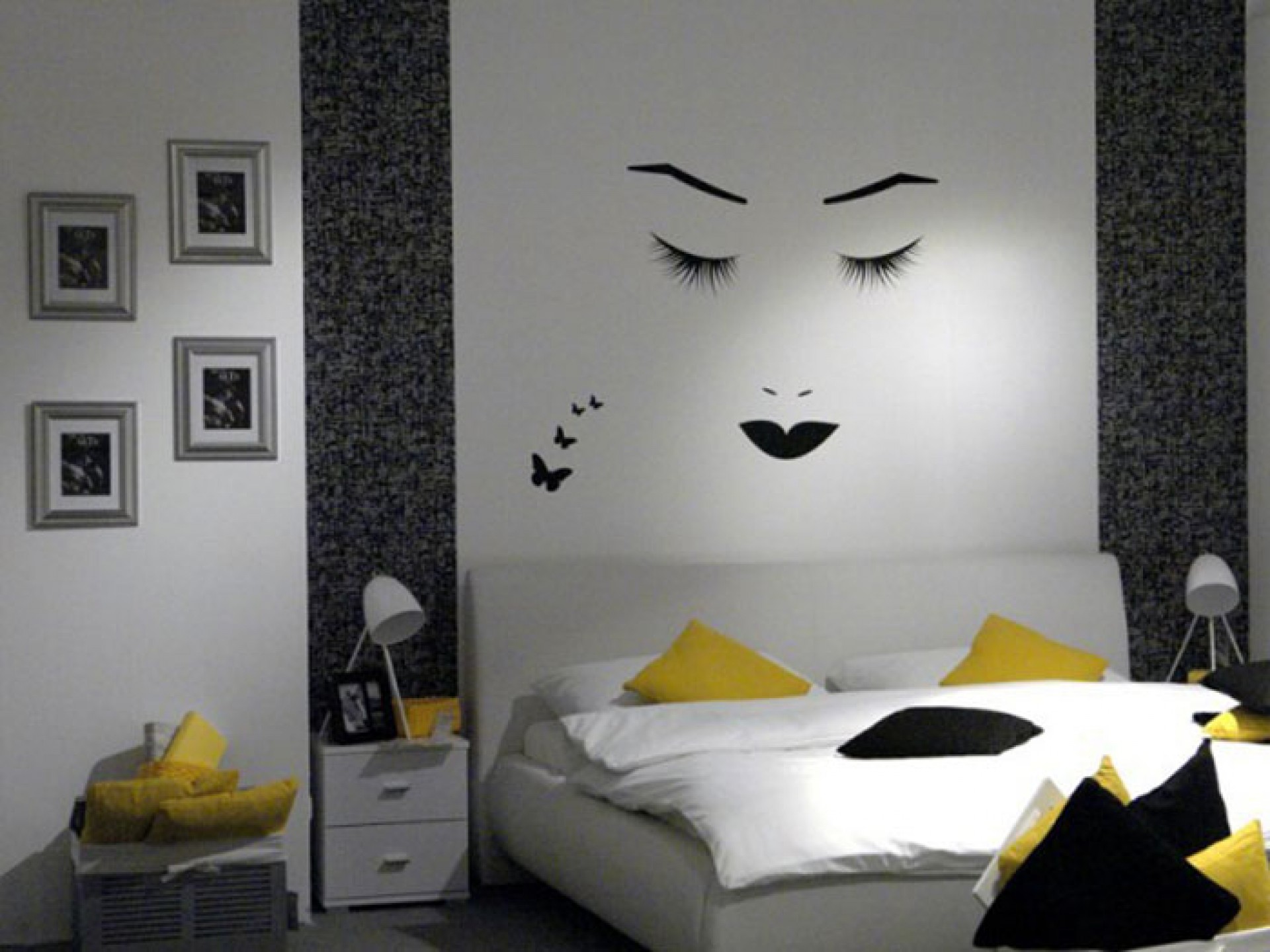 Stenska nalepka WALLTATTOO 278-90x60 (Barva-črna; Barva 2 - krem)- RAZPRODAJA