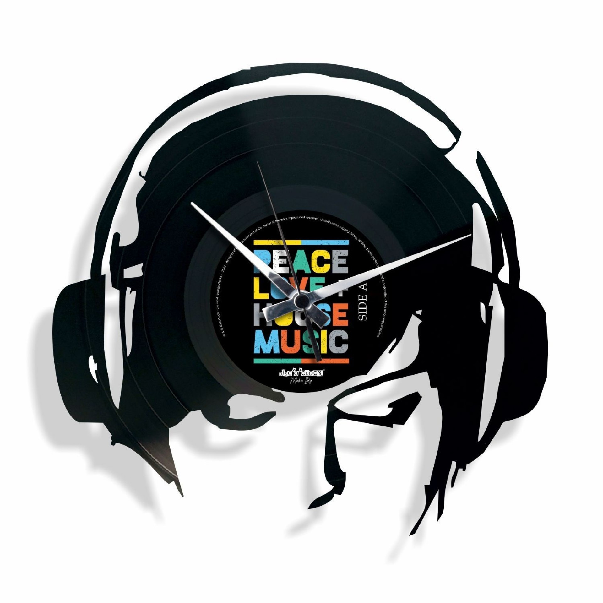 Stenska ura Disc'o'clock DJane@Work
