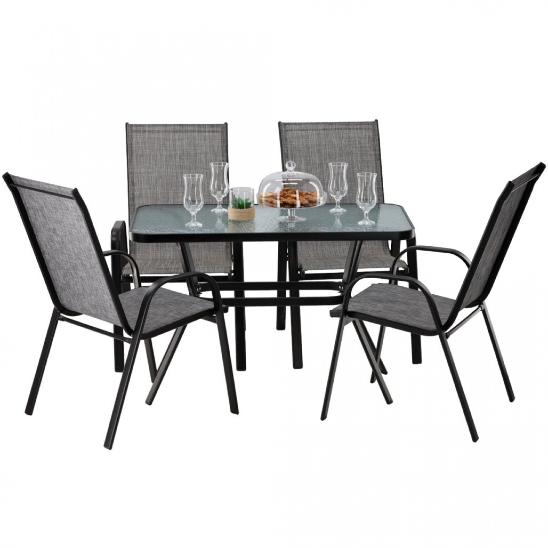 Vrtni set Živa (mizica + 4 stoli)