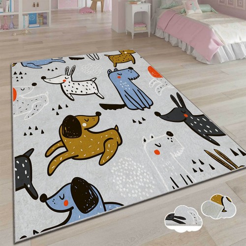 OTROŠKA PREPROGA PSI 160x230 CM
