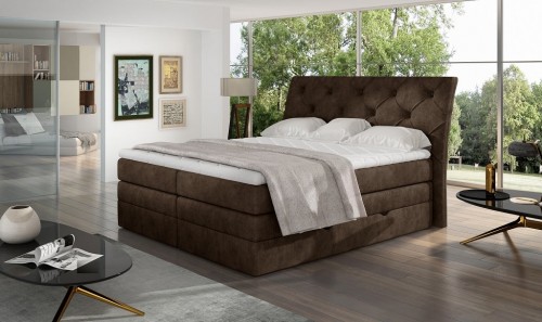 IZJEMNO UDOBNA BOX SPRING POSTELJA MIRABEL 160x200 - DORA 28 - DOBAVLJIVA TAKOJ