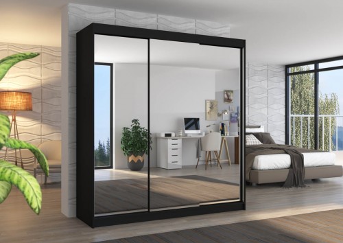 GARDEROBNA OMARA AUSTIN 200 CM (VEČ BARV)