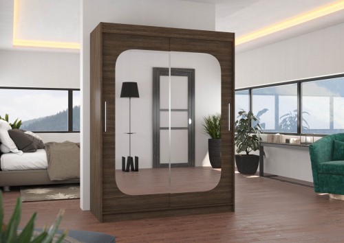 GARDEROBNA OMARA CLEVER 150 CM (VEČ BARV)