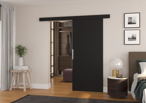 Drsna stenska vrata DAAN iz laminirane plošče 96 cm