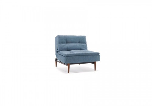 Stol DUBLEXO CHAIR s temno stileto nogicami