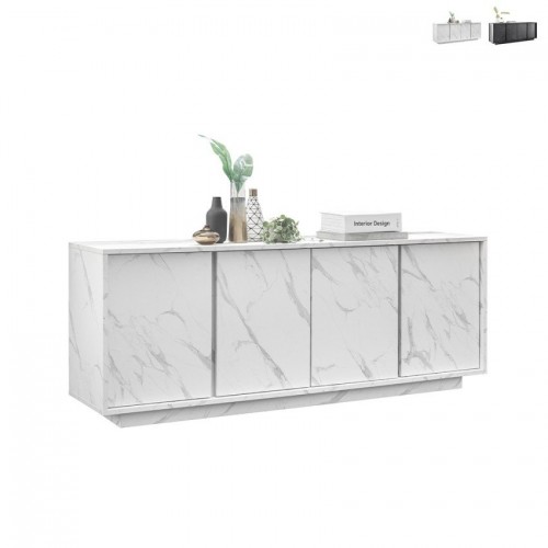 Elegantna omarica z 4 vrati, 180x79 cm - CARRARA 209100-08