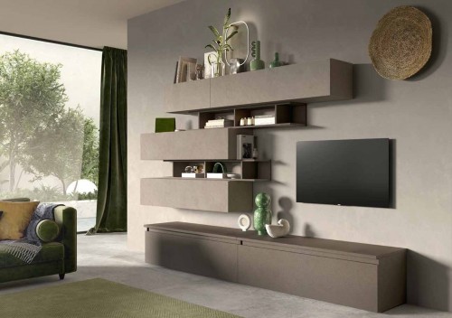 Elegantna TV omarica glina/bronasta INFINITY 2.0 900026