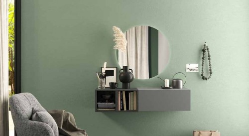 Elegantna viseča omarica v sivi barvi INFINITY 2.0 900056S-ADPB