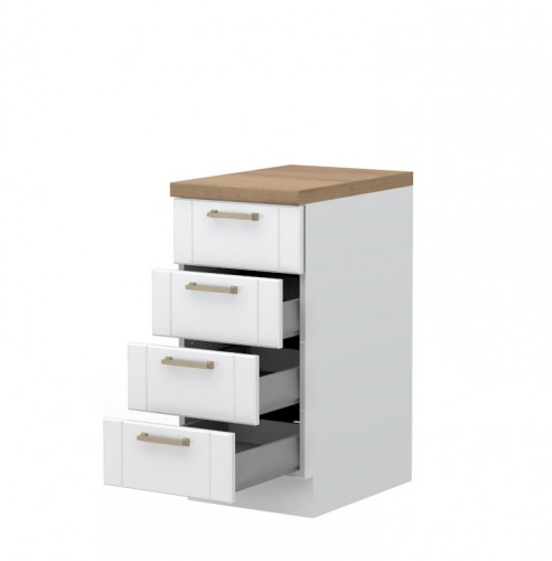 ELEMENT ZA KUHINJO TARA R-40-4MBOX S KOVINSKIMI PREDALI 