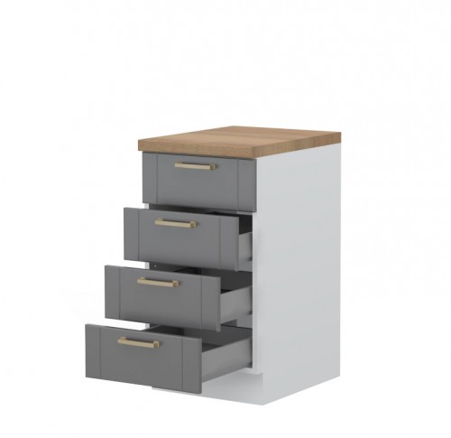 ELEMENT ZA KUHINJO TARA R-45-4MBOX S KOVINSKIMI PREDALI