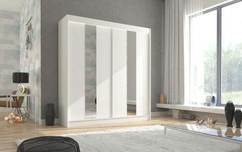 GARDEROBNA OMARA BALTON 200 CM (VEČ BARV)