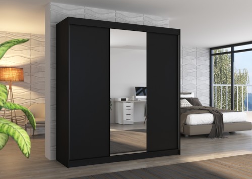 GARDEROBNA OMARA SANTIAGO 200 CM (VEČ BARV)