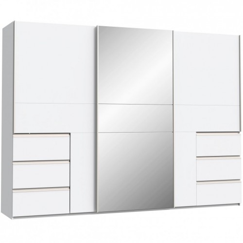 Garderobna omara WINN 2 W2QS13332 (bela)
