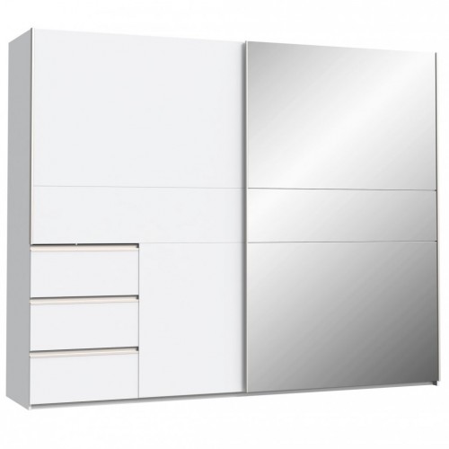 Garderobna omara WINN 2 W2QS52332 (bela)