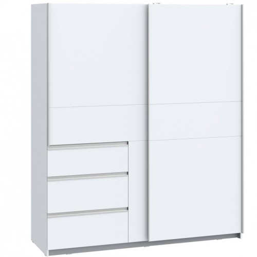 Garderobna omara WINN 2 W2QS823E71 (bela)