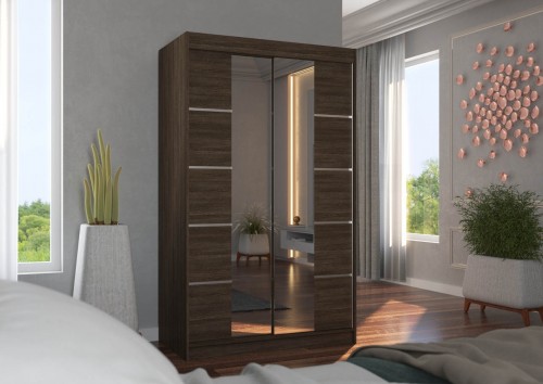 GARDEROBNA OMARA GENUA 120 CM (VEČ BARV)