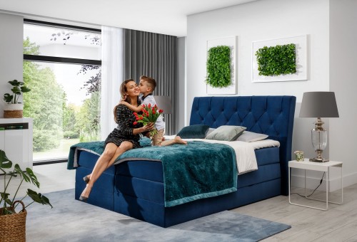 IZJEMNO UDOBNA BOX SPRING POSTELJA MIRABEL test