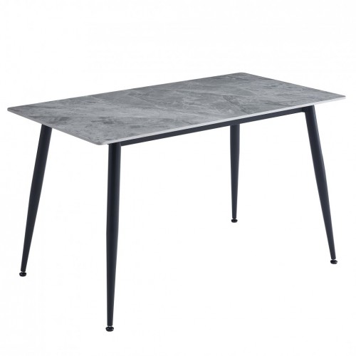 Jedilna miza ADRIA 140x80 (hg siv marmor)
