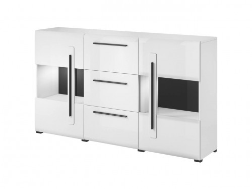KOMODA VILNA 180CM - BELA