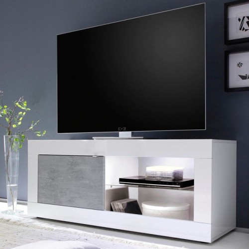 Kompakten TV regal za dnevno sobo 140x56 BASIC 209015-01B