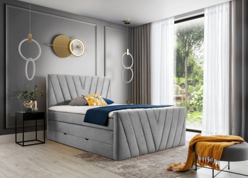 Kontinentalna postelja Boxspring Candice