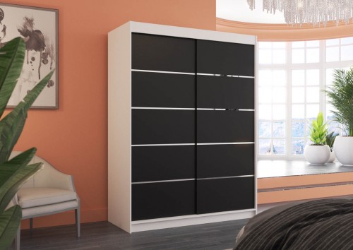 GARDEROBNA OMARA LUFT 150 CM (VEČ BARV)
