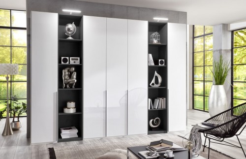 Garderobna omara NEW YORK WHITE 1