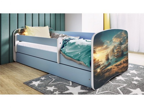 Otroška postelja Dreamy ladja (več barv in dimenzij)
