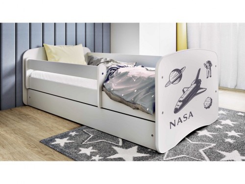 Otroška postelja Dreamy nasa (več barv in dimenzij)
