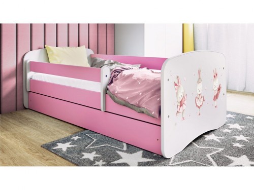 Otroška postelja Dreamy zajčki (več barv in dimenzij)