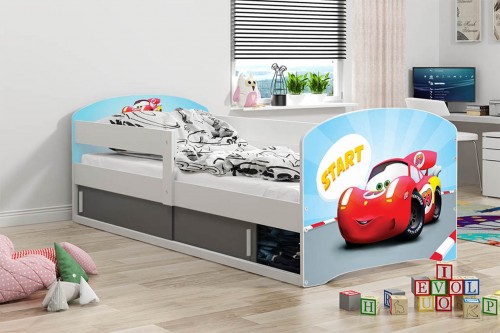 POSTELJA LUKI 160X80 - AVTO (VEČ BARV)