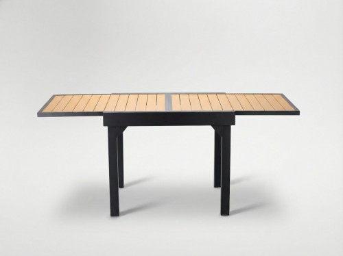 Raztegljiva aluminijasta miza Alex 90/180 x 90 cm