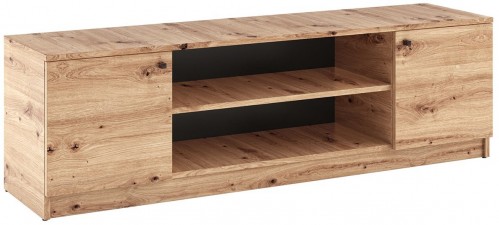 RTV omarica Evi I v barvi hrasta Artisan 160 cm - HRAST ARTISAN-HRAST