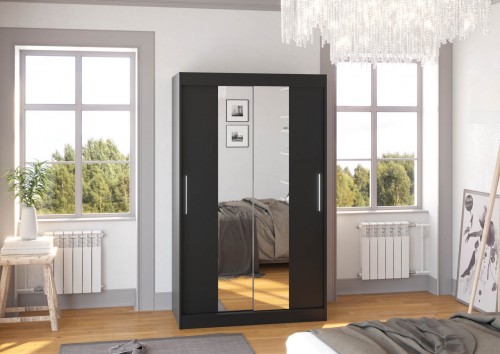 GARDEROBNA OMARA SANTOS 120 CM (VEČ BARV)