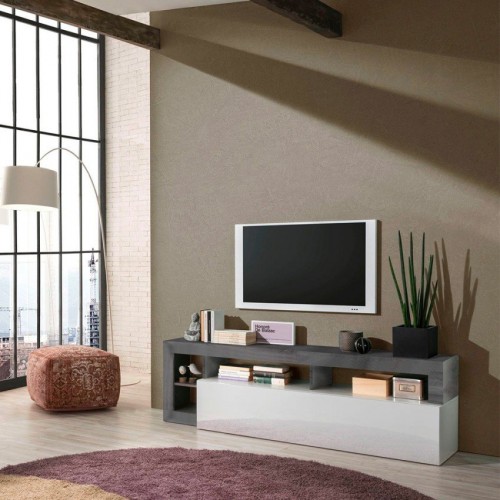 Sodoben TV regal z dvižnimi vrati 184x58 cm HAMBURG 209030-01OX