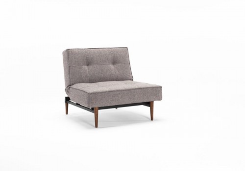 Stol SPLITBACK CHAIR s temno stileto nogicami