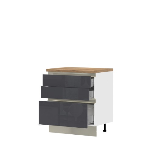 SPODNJI ELEMENT R-80-3MBOX/5 ZA KUHINJO INFINITY (VEČ BARV)