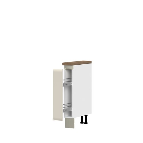 SPODNJI ELEMENT R-15-1K/6 ZA KUHINJO INVICTUS - KAŠMIR MAT LAK