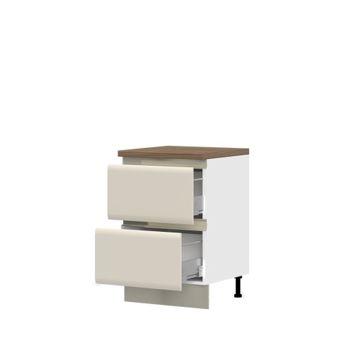 SPODNJI ELEMENT R-60-2MBOX/6 ZA KUHINJO INVICTUS - KAŠMIR MAT LAK
